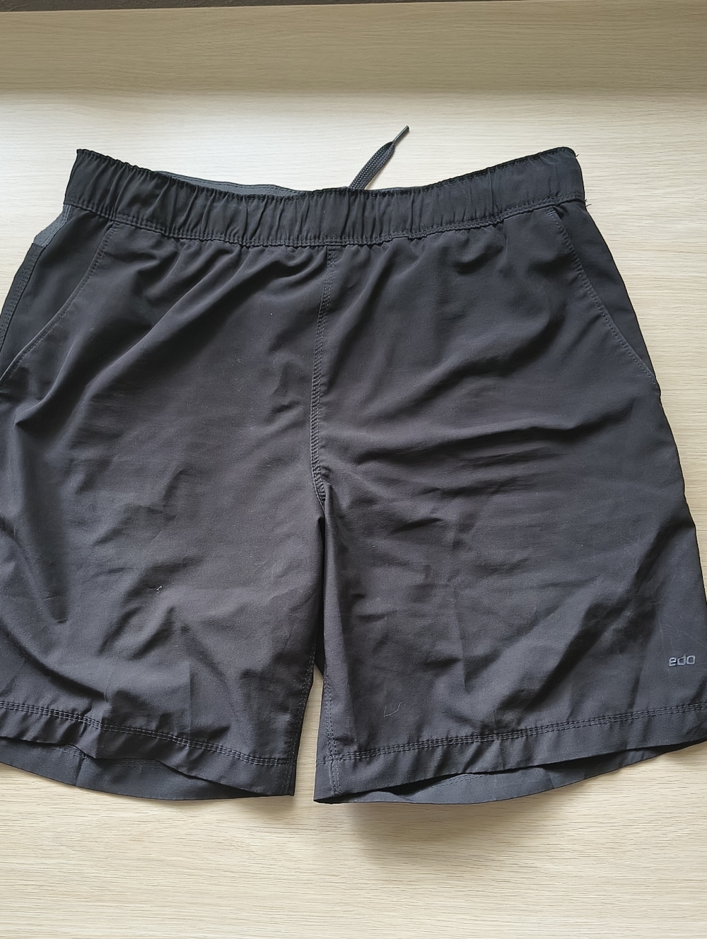 Speedo Black Men’s Athletic Swim Shorts/ Running Shorts